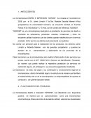 Perfil de un proyecto de administracion