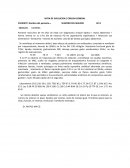 FORMATO PARA NOTA DE EVOLUCION CLINICA