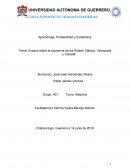Ensayo sobre la economía de los Países: México, Venezuela y Canadá