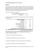 CUESTIONARIO EJERCICIO EVALUACIÓN