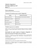 Experiencia concreta como fuente de conocimiento.