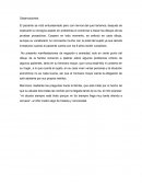 Observaciones y test de la familia.