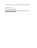 Actividad práctica unidad n°1: “comunicación efectiva en el mundo del trabajo”