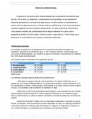 Informe de calidad del agua.