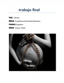Aborto Materia: P.publicas & Derechos Humanos
