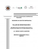 Trabajo de investigacion de empresa