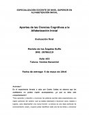 ESPECIALIZACIÓN DOCENTE DE NIVEL SUPERIOR EN ALFABETIZACIÓN INICIAL