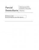 PARCIAL DOMICILAIRO FILOSOFIA