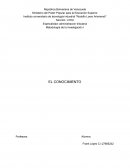 Metodología de la investigación I