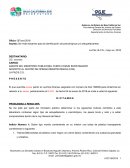 Se rinde dictamen para la identificación de psicotrópicos y/o estupefacientes.