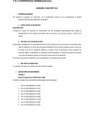 MEMORIA DESCRIPTIVA GENERALIDADES
