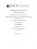 CUADRO SINÓPTICO DEL CURRICULUM