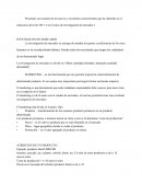 INVETIGACON DE MARCADOS RESUMEN