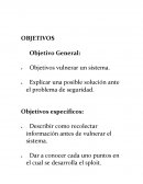 Tarea 1 s/r Explicar una posible solución ante el problema de seguridad