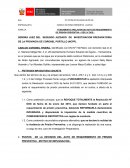FUNDAMENTO APELACION DE AUTO DE REQUERIMIENTO DE PRISION PREVENTIVA