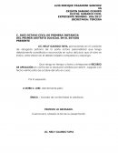 Apelacion contra auto que no admitedemanda