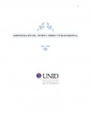 Administración del tiempo y productividad personal