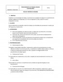 TRABAJO SEGURO EXCAVACIONES