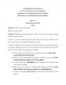 Taller ADMINISTRACIÓN INDUSTRIAL