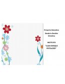 Proyecto de gestion escolar 2018