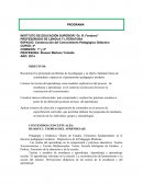 Construcción del Conocimiento Pedagógico Didáctico