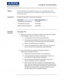 Procedimineto de evaluación de desempeño