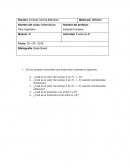 Matemáticas Para Ingeniería Actividad