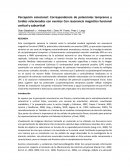 Percepción emocional: Correspondencia de potenciales tempranos y tardíos relacionados con eventos Con resonancia magnética funcional cortical y subcortical