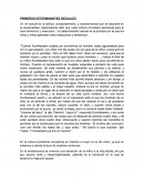 PRIMEROS DETERMINANTES SEXUALES