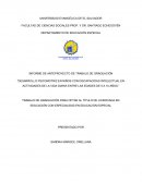 Inclusión educativa y desarrollo psicomotor