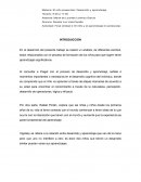 APRENDIZAJE EN PREESCOLAR