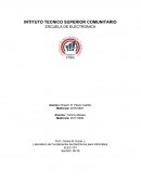 Laboratorio de Fundamentos de Electrónica para Informática