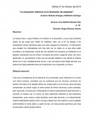 La educación histórica en la formación de maestros