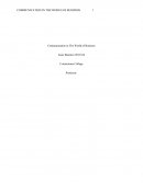 Communication in The World of Business