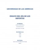 ENSAYO DEL DÍA DE LOS DIFUNTOS