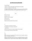 La infancia de la Filosofía