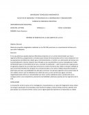 INFORME DE ROBOTICA EN LA CASA ABIERTA DE LA UTA