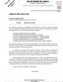 MODELO DE CARTA DE RENUNCIA