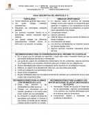 FICHA DESCRIPTIVA DEL GRUPO DE 2° A