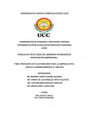 PROPUESTA DE PLAN FINANCIERO PARA LA EMPRESA HOTEL CASTILLA CORRESPONDIENTE AL AÑO 2018