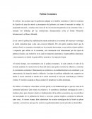 Politica Economica , Gobierno venezolano