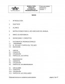 INSTRUCCIONES PARA EL USO ADECUADO DEL MANUAL