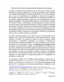 Reforma Penal y Marco Constitucional del Sistema Penal Acusatorio