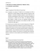 ANALISIS DE LAS RESOLUCIONES DEL TRIBUNAL FISCAL