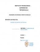 Servidor de archivos. Fundamentos de base de datos