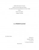 LA PERSONALDAD