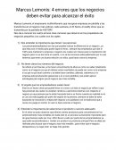 Marcus Lemonis: 4 errores que los negocios deben evitar para alcanzar el éxito