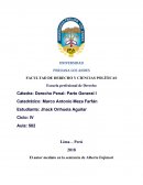 FACULTAD DE DERECHO Y CIENCIAS POLÍTICAS “Fujimori y los crímenes de Barrios Altos y la Cantuta”