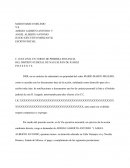 JUICIO EJECUTIVO MERCANTIL ESCRITO INICIAL
