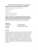 REGISTRO DE OBSERVACIÓN AMPLIADO / CON LA PROPUESTA